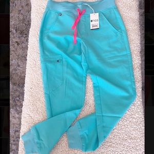 Figs Scrubs - Neon Blue Zamora XS (Petite)